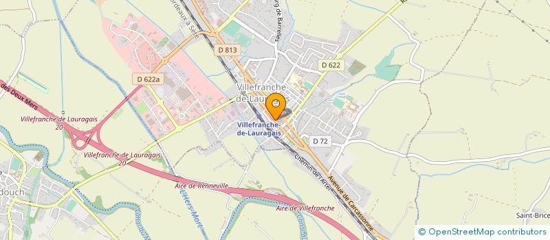 localisation de l'entreprise DF CONSTRUCTION  MONTGEARD