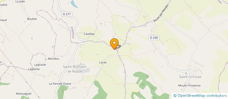 localisation de l'entreprise DF CONSULT  SAINT-JEAN-DE-THURAC