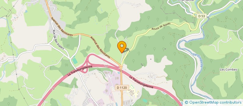 localisation de l'entreprise DF DIFFUSION  NAVES