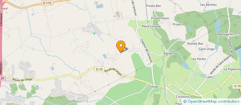 localisation de l'entreprise DF FINANCES  MONTAUBAN