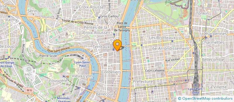 localisation de l'entreprise DF HOLDING à LYON