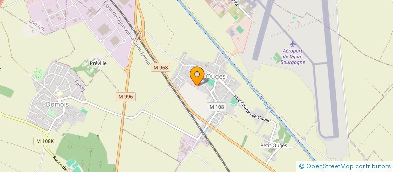 localisation de l'entreprise DF- JR  OUGES