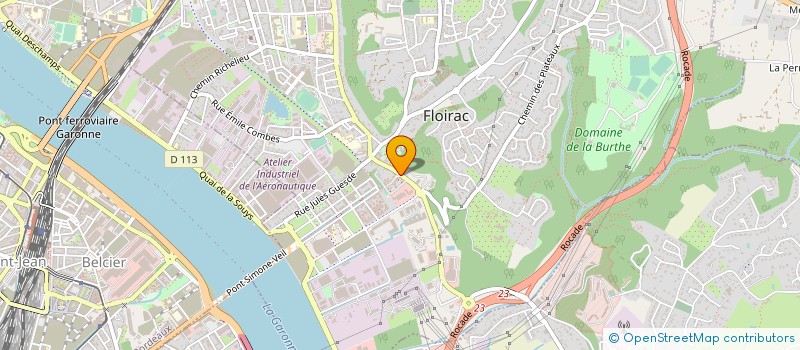 localisation de l'entreprise DF MOTORS  FLOIRAC