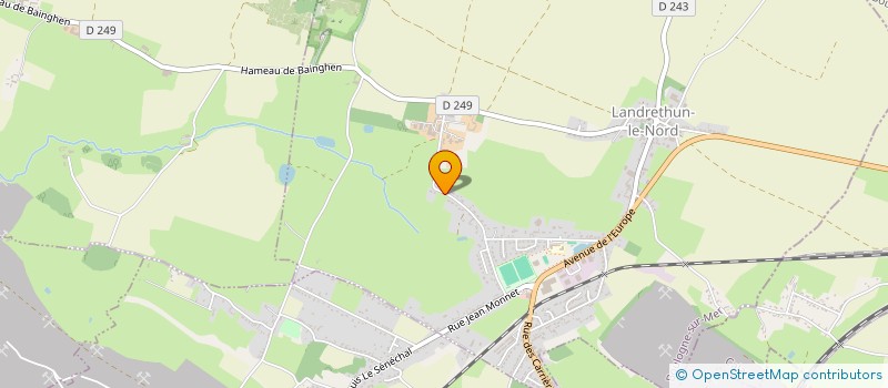 localisation de l'entreprise DF NOTAIRE  LANDRETHUN-LE-NORD