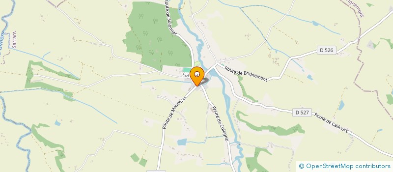 localisation de l'entreprise DF PROPRETE ET SERVICES  SARRANT