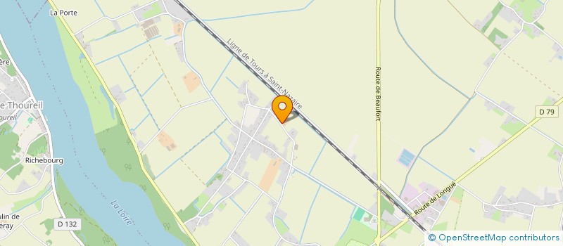 localisation de l'entreprise DF RENOPLAQUE  GENNES-VAL-DE-LOIRE