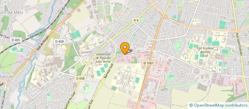 localisation de l'entreprise DF3  DURY