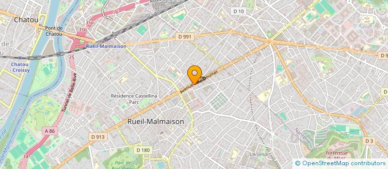 localisation de l'entreprise DFA CONSEIL à RUEIL-MALMAISON