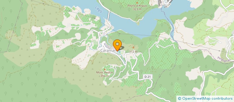 localisation de l'entreprise DFA IMMOBILIER  CARAMANY