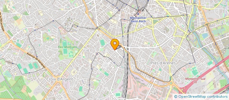 localisation de l'entreprise DFA LOCATIONS à MONTPELLIER