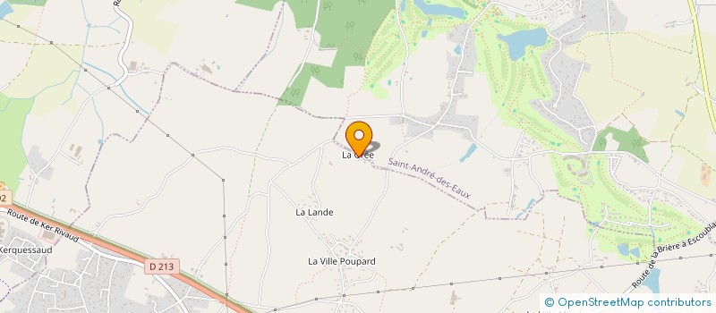 localisation de l'entreprise DFAC  SAINT-ANDRE-DES-EAUX