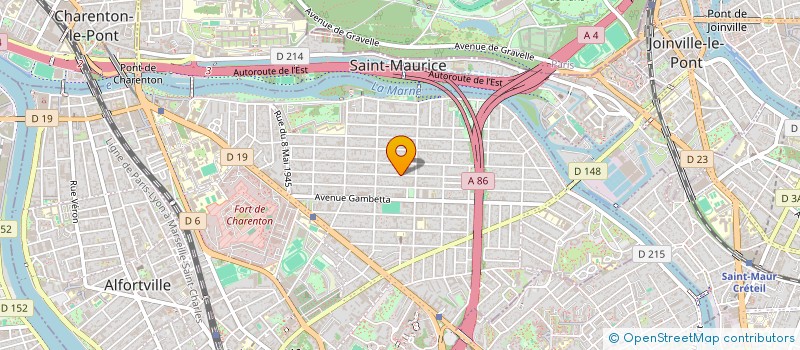 localisation de l'entreprise DFB à MAISONS-ALFORT
