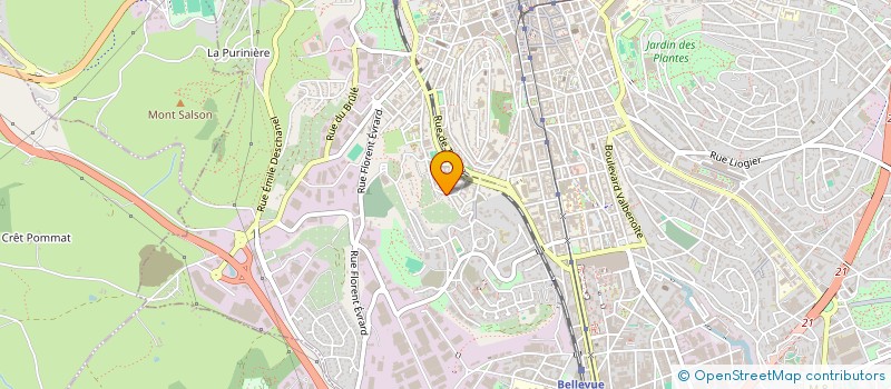 localisation de l'entreprise DFB AUTOMOTIVE SOLUTIONS  SAINT-ETIENNE