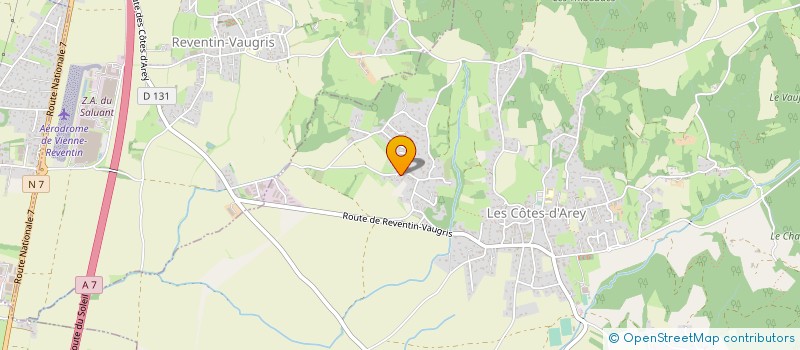 localisation de l'entreprise DFC à LES COTES-D'AREY