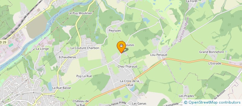 localisation de l'entreprise DFC à PANAZOL