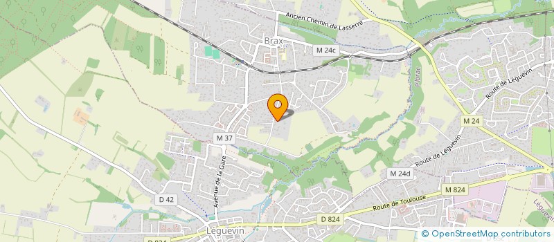 localisation de l'entreprise DFC  BRAX