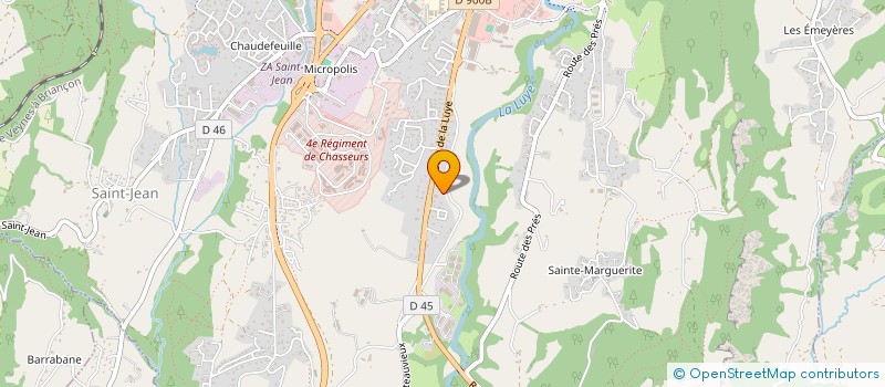 localisation de l'entreprise DFC  GAP