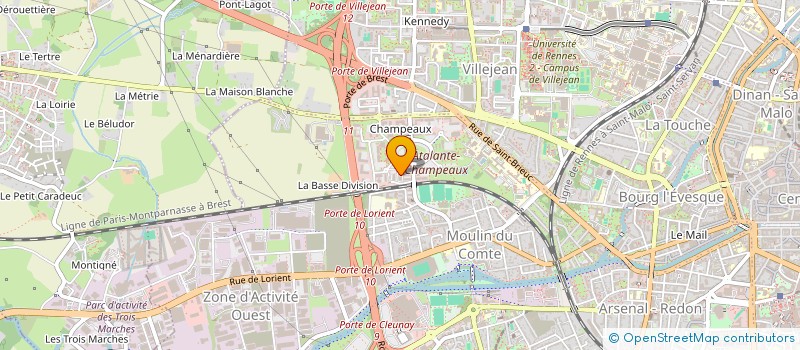 localisation de l'entreprise DFC FORM, SOCIETE EN LIQUIDATION  RENNES