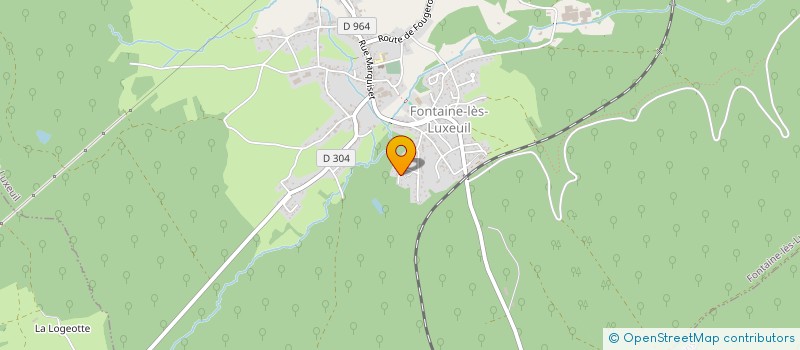 localisation de l'entreprise DFC IMMOBILIER  FONTAINE-LES-LUXEUIL