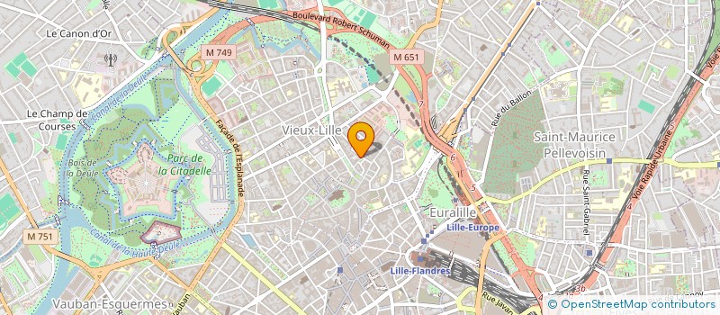 localisation de l'entreprise DFCI à LILLE