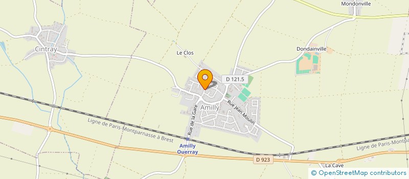localisation de l'entreprise DFCONSULTING à LE COUDRAY