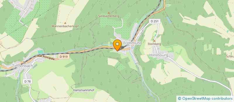localisation de l'entreprise DFCS à FROHMUHL