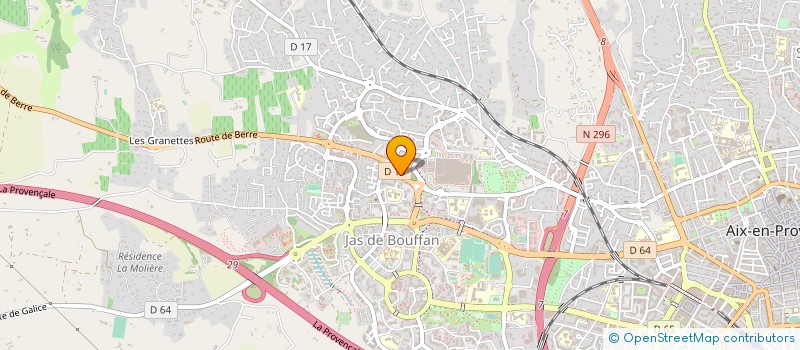 localisation de l'entreprise DFD CONSTRUCTION  AIX-EN-PROVENCE