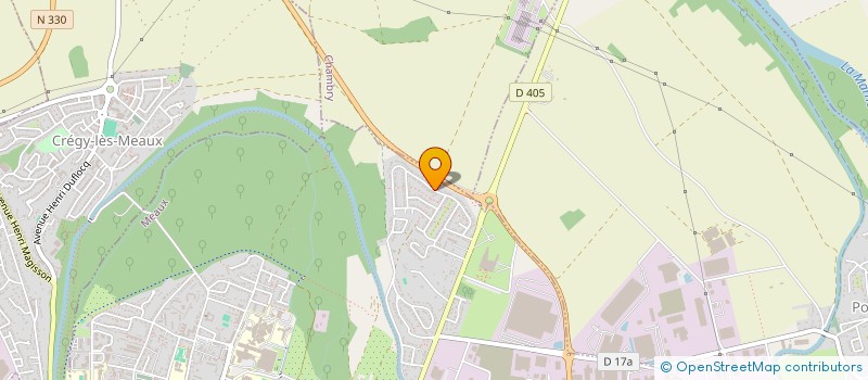 localisation de l'entreprise DFD STANDING à MEAUX