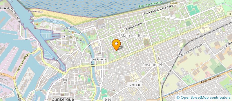 localisation de l'entreprise DFE à DUNKERQUE