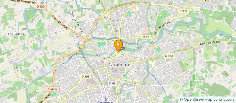 localisation de l'entreprise DFE à CARPENTRAS
