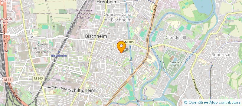 localisation de l'entreprise DFENSE LAB à BISCHHEIM
