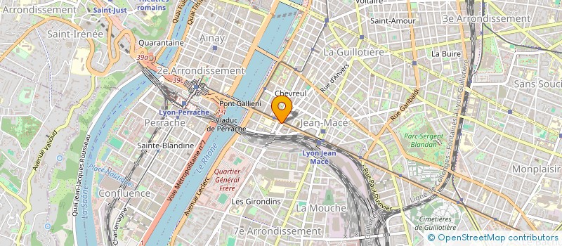 localisation de l'entreprise DFG à LYON