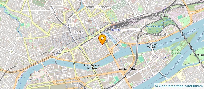 localisation de l'entreprise DFG à NANTES