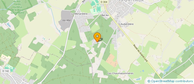localisation de l'entreprise DFG à PARIGNE L'EVEQUE