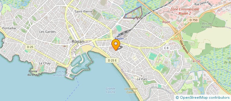 localisation de l'entreprise DFG DIAG  ROYAN