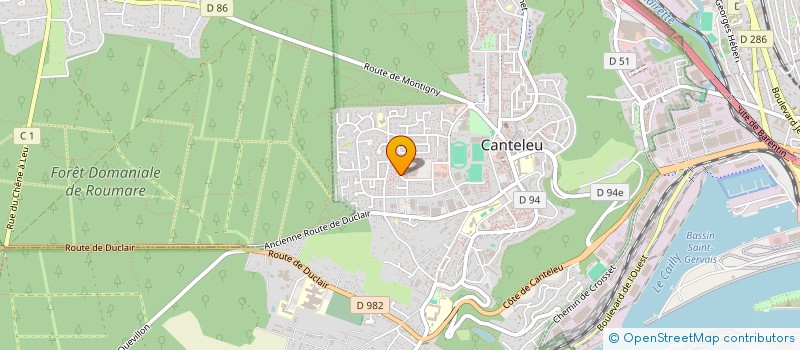 localisation de l'entreprise DFG ENDUIT  CANTELEU