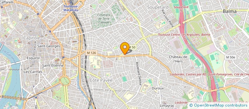 localisation de l'entreprise DFGC à TOULOUSE