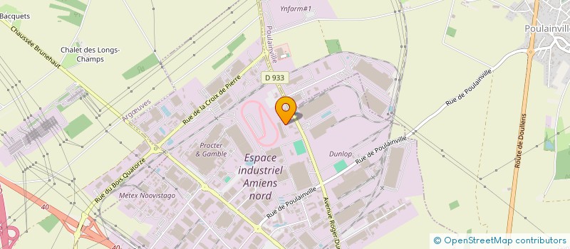 localisation de l'entreprise DFI à AMIENS