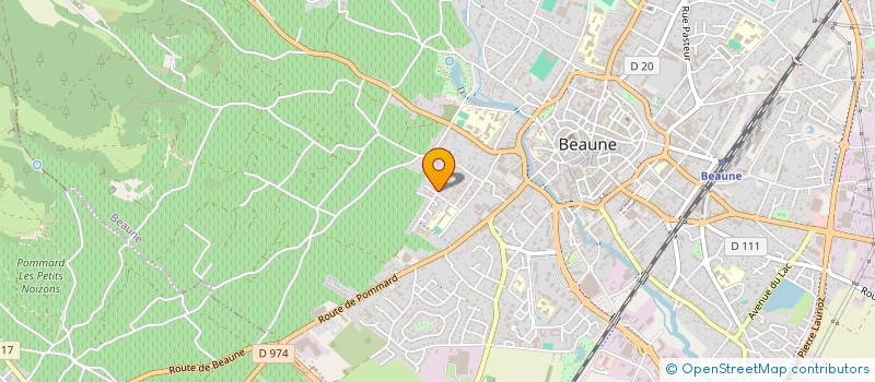 localisation de l'entreprise DFI à BEAUNE