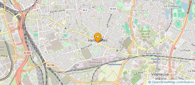localisation de l'entreprise DFI-EXPERT DAF à LILLE