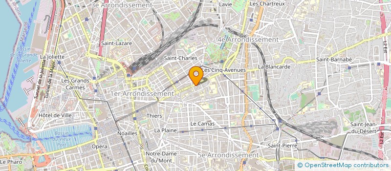 localisation de l'entreprise DFI INFORMATIQUE à MARSEILLE