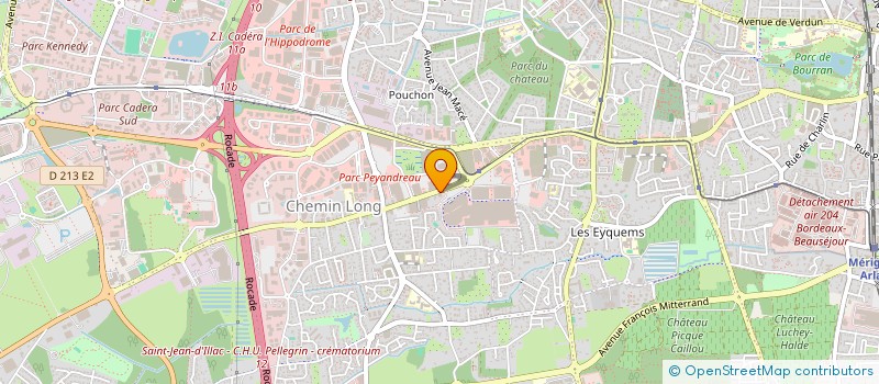 localisation de l'entreprise DFI MERIGNAC à MERIGNAC