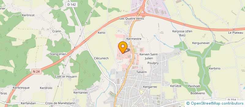 localisation de l'entreprise DFIB  BAUD