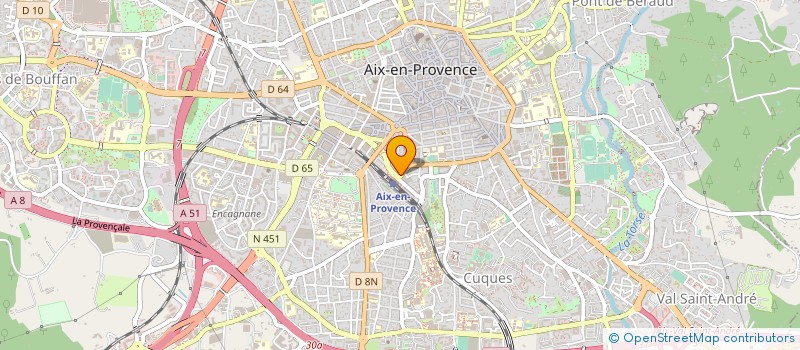 localisation de l'entreprise DFIDS - DIETETIC FOOD INNOVATION AND DEVELOPMENT SERVICES à AIX-EN-PROVENCE