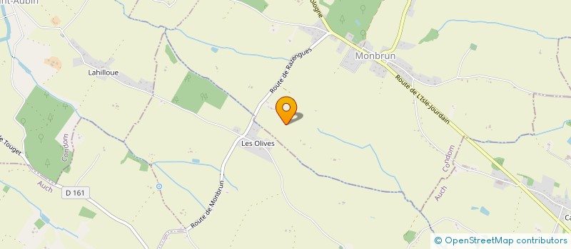 localisation de l'entreprise DFINDER  MONBRUN