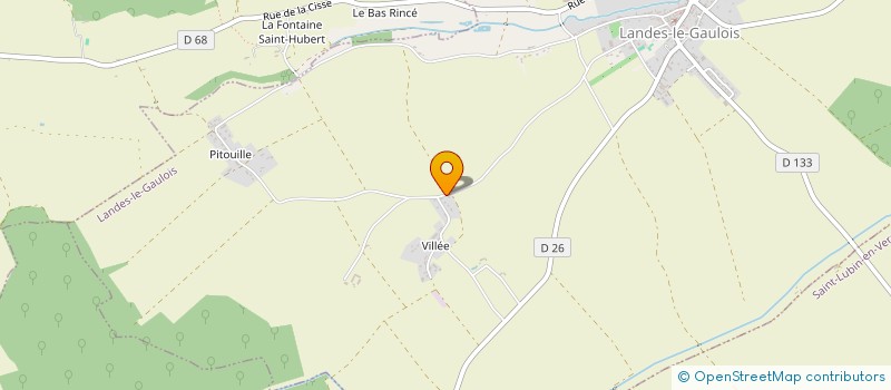 localisation de l'entreprise DFJ INVESTIM  LANDES LE GAULOIS