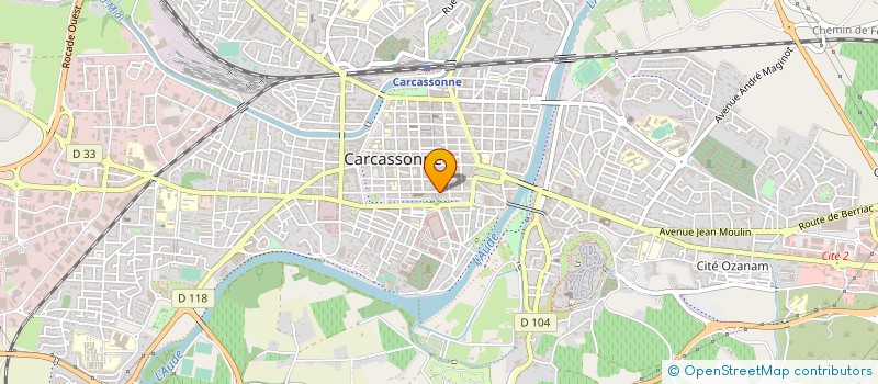 localisation de l'entreprise DFK à CARCASSONNE