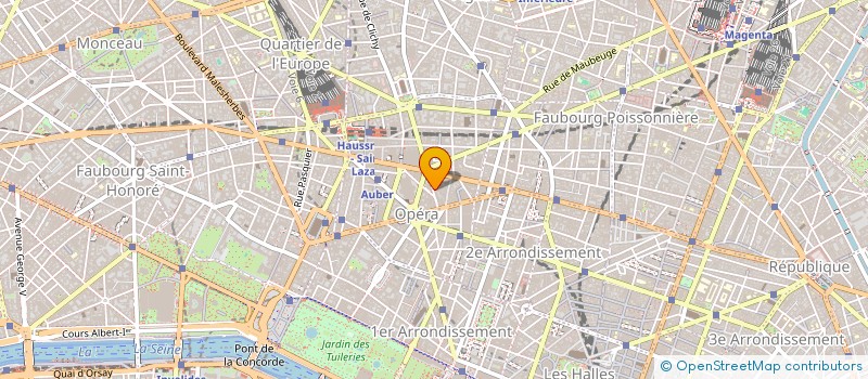 localisation de l'entreprise DFLY PARIS à PARIS