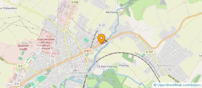 localisation de l'entreprise DFM  SAINT-MAIXENT-L'ECOLE