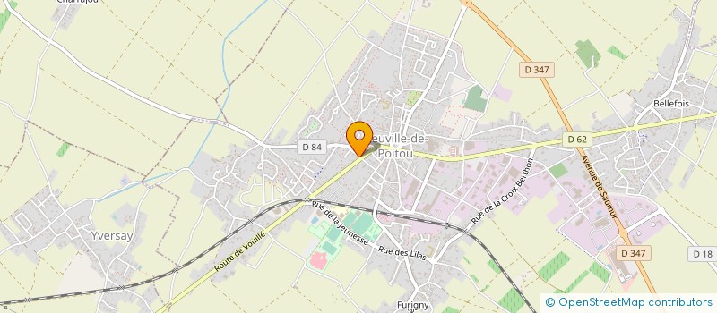 localisation de l'entreprise DFM FINANCES à SAINT-MARTIN-LA-PALLU